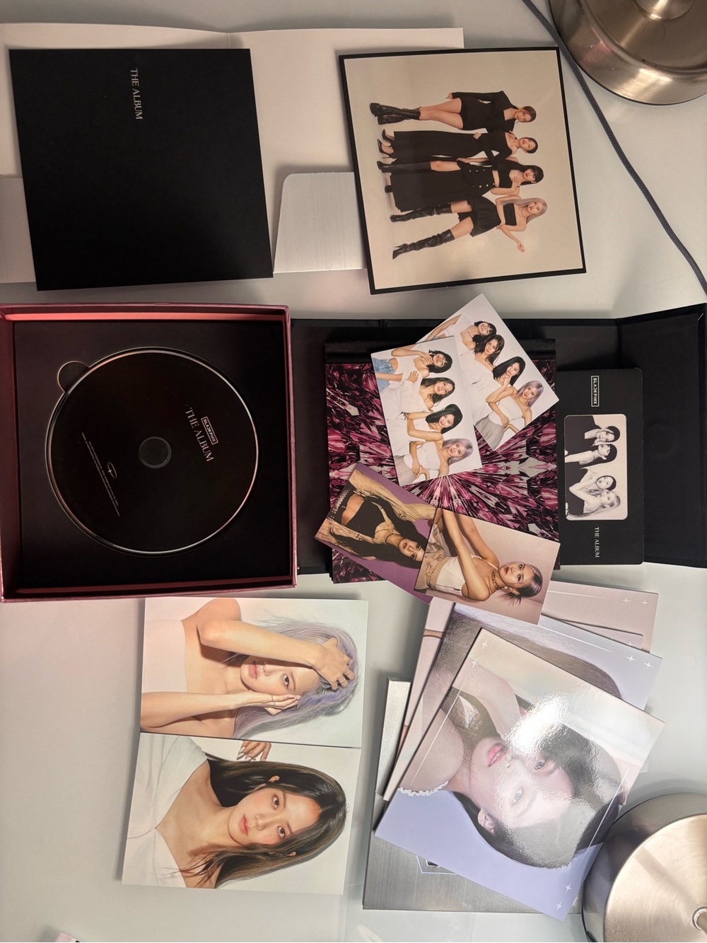 Black K-Pop Photo Album Collector Set - Deluxe Fan Edition